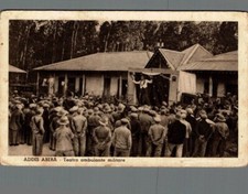 Militari Colonie Addis Abeba Teatro Ambulante Militare F. piccolo non spedita