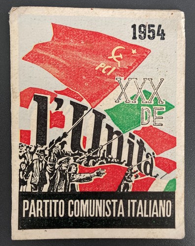Tessera partito comunista - tessera,