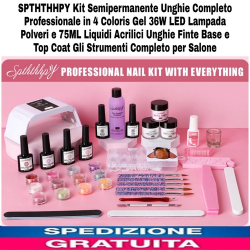 Kit semipermanente unghie - kit,
