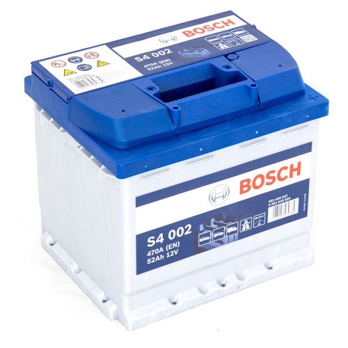 Batteria avviamento 52ah bosch - batteria,