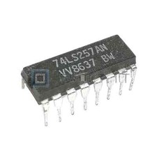 Multiplexer sn74ls257an quad - multiplexer,