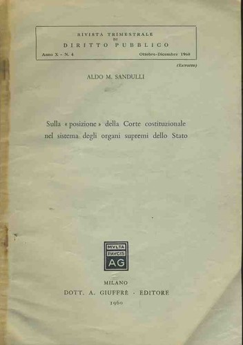 Sulla posizione della corte