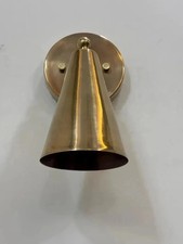 Applique parete cono ottone - applique,
