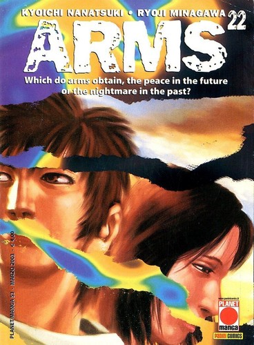 Fumetto planet manga arms - planet,