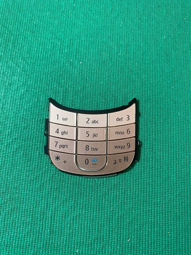 Nokia 3600 slide keypad - slide,