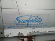 Cassone telonato camion scarrabile lunghezza 9520 Scanferlato