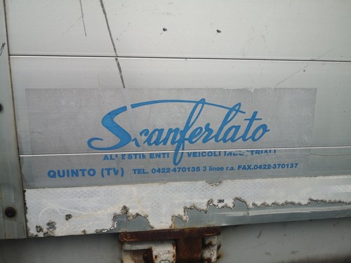 Cassone telonato camion