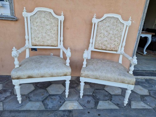 Antica coppia poltrone - di,