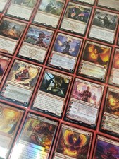 Mazzo Comandante Personalizzato Mono Rosso CHANDRA Fuoco di Kaladesh Magic 100 carte Duello EDH