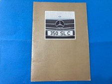 DEPLIANT BROCHURE MERCEDES 350 SLC-CM.21X30.PAGINE N.32.