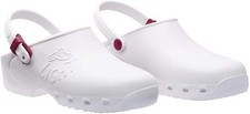 Zoccoli sandali da donna Calzuro Light, bianco, EU 35