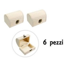 SET 6 SCATOLINE IN LEGNO