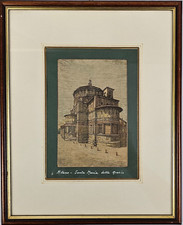 antica STAMPA XILOGRAFIA