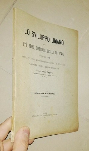Autografo pagliani sviluppo - lo,