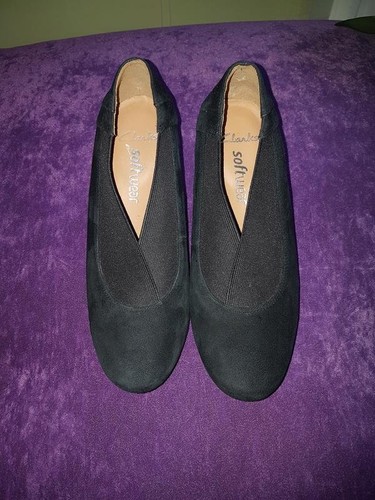 Scarpe donna clarks tacco nero - donna,