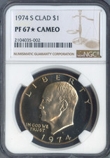 1974-S Dollaro Eisenhower NGC