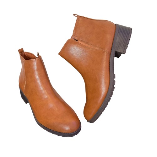 Stivali alla caviglia marrone