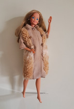1972 Cappotto Barbie Fashion Originals #3491 Suede 'n Fur  Mattel-NO DOLL