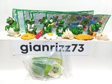 Sorpresine Kinder Serie Tartallegre 2012 Con 6 Cartina + Anello Con Cartina 