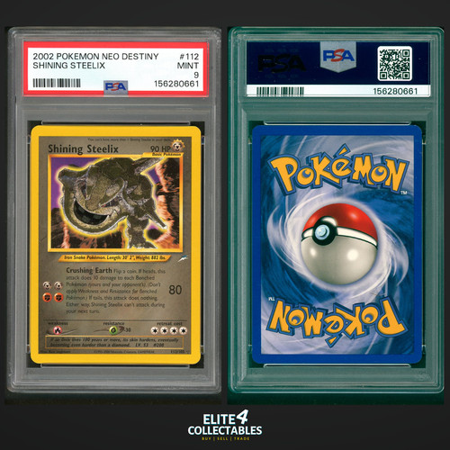 Shining steelix 112 105 - shining, psa