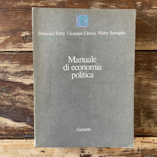 Manuale economia politica - manuale,