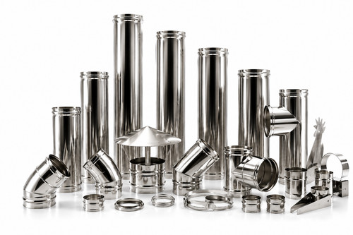 Canna fumaria acciaio - , inox