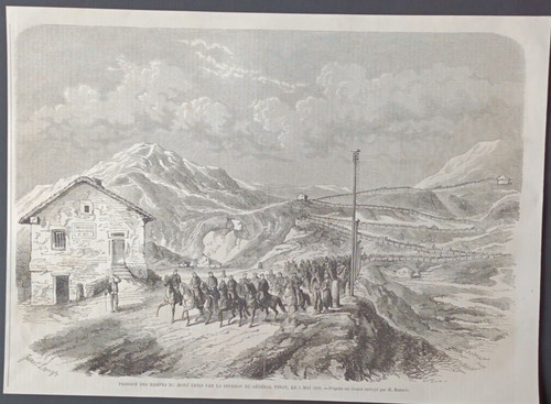 Moncenisio armata francese - moncenisio,