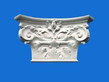 CAPITELLO-MENSOLA IN GESSO -Art.252- (Prodotto laccato bianco)
