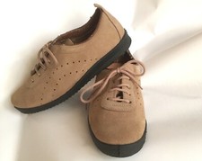 SCARPE DA BARCA UOMO NUOVE IN VERA PELLE SCAMOSCIATA N° 41 art.Forato-Onda