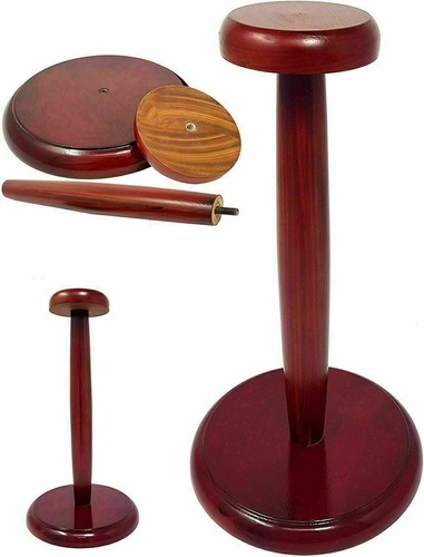 Supporto per elmetto legno - in,