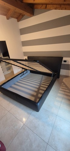 Letto matrimoniale contenitore - letto,