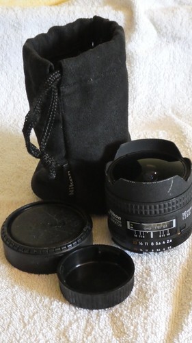 Nikon 16mm 8 fisheye - 16mm, f/2.8