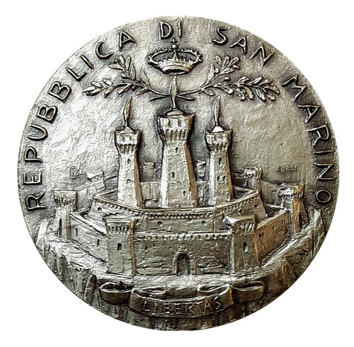 Medaglia san marino nuova - medaglia,