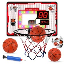 BananMelonBM Canestro da basket con luce LED/tabellone segnapunti