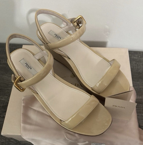 Sandali prada beige - beige, vernice