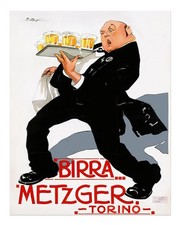Pubblicità birra vintage arte