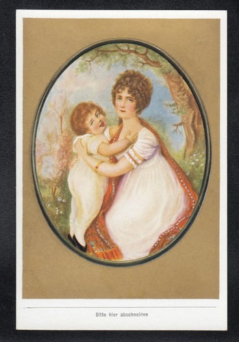 1933 card caroline baden - card,