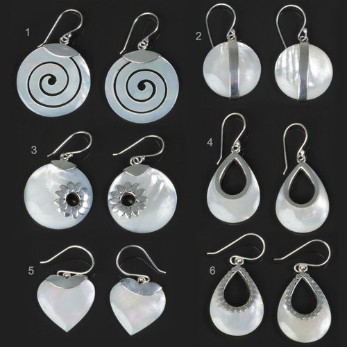 925 argento orecchini - 925,