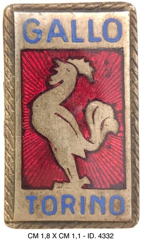 Gallo torino distintivo - torino,