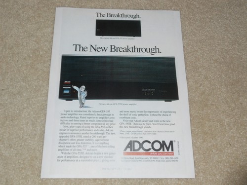 Adcom gfa 555 - adcom, gfa-555,