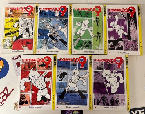 Cyborg 009 manga volumes 2 - manga,