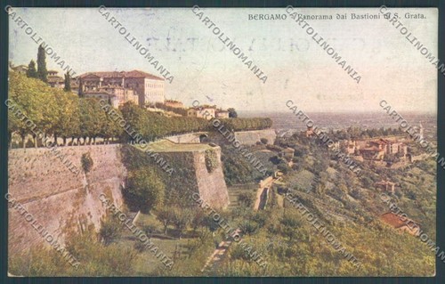 Bergamo città cartolina - bergamo,