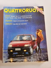 Renault Clio 1.2 A Confronto Con Le Rivali, Ford Scorpio Opel Omega ^ QR 11/1990