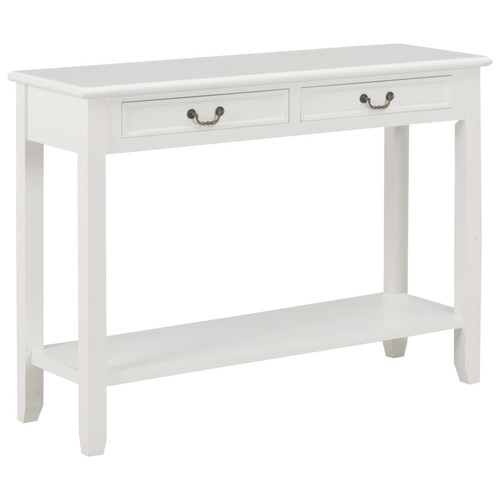 Vidaxl tavolo consolle bianco - tavolo,