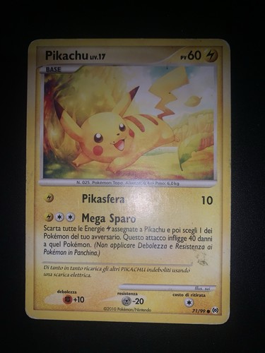 Platino arceus pikachu 99 - arceus, 71/99