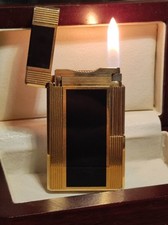 Accendino Dupont Lacca nera e