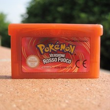 Pokemon Versione Rosso Fuoco per GBA Game Boy Gameboy Advance NDS NDS Lite