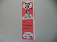 advertising Pubblicità 1958