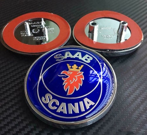 Saab scania set distintivo - saab,