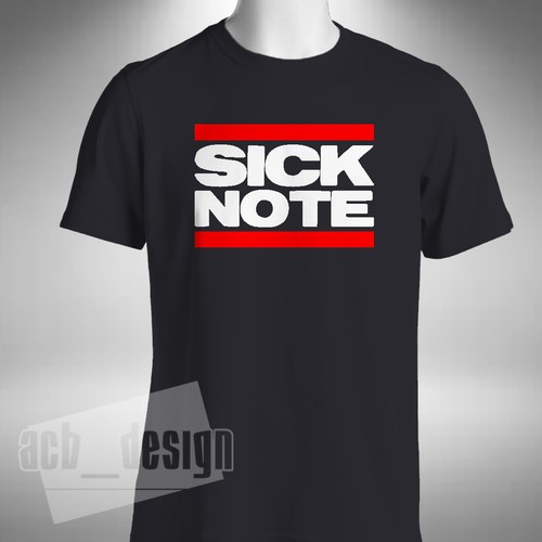 Shirt note malate divertente - t-shirt,
